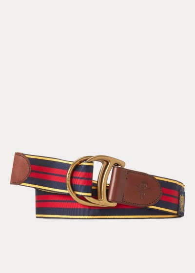 Men's Polo Ralph Lauren Equestrian Grosgrain Belt | 170358NWE